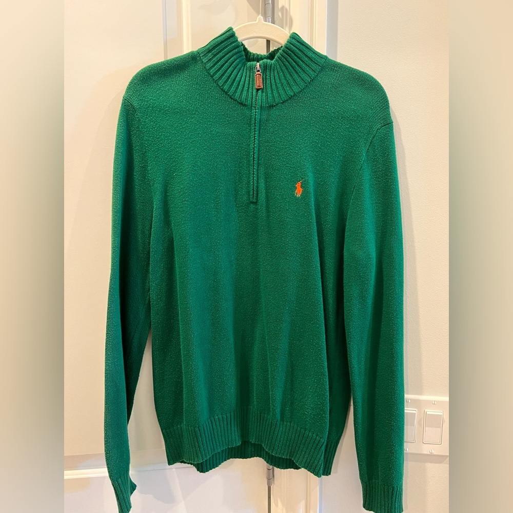 Polo Ralph Lauren quarter zip. Size Med